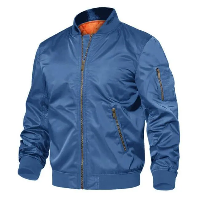 Men's Military Bomber Jacket - In 16 Colors!