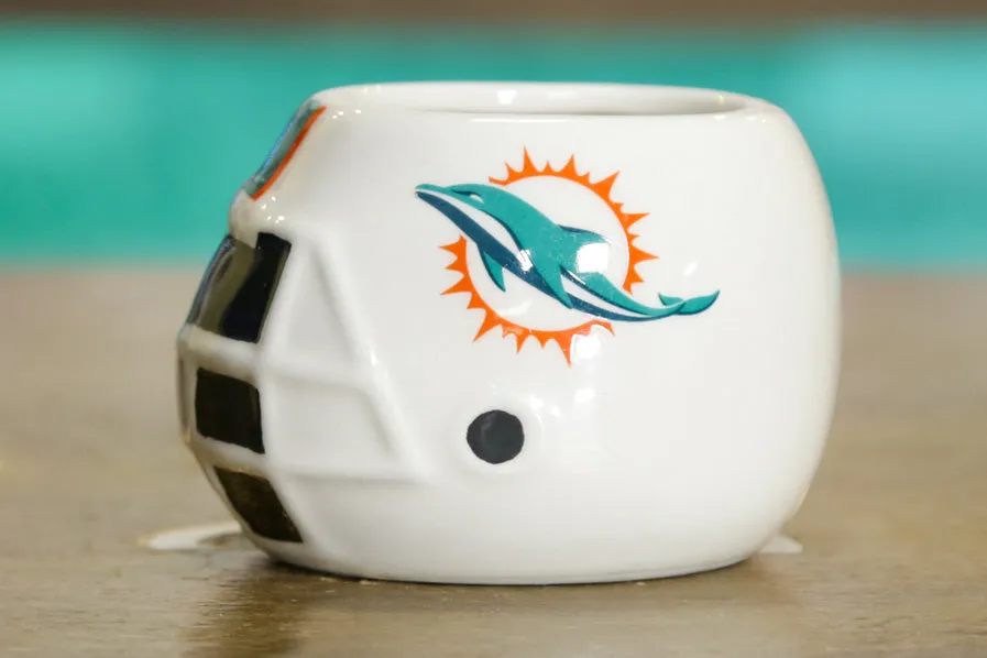 Miami Dolphins - Ceramic Helmet Caddy