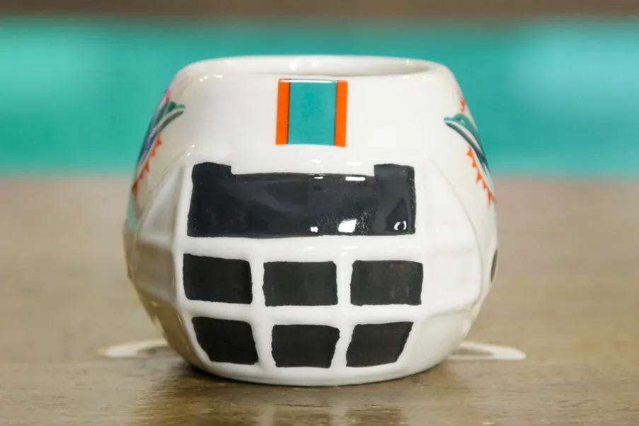 Miami Dolphins - Ceramic Helmet Caddy