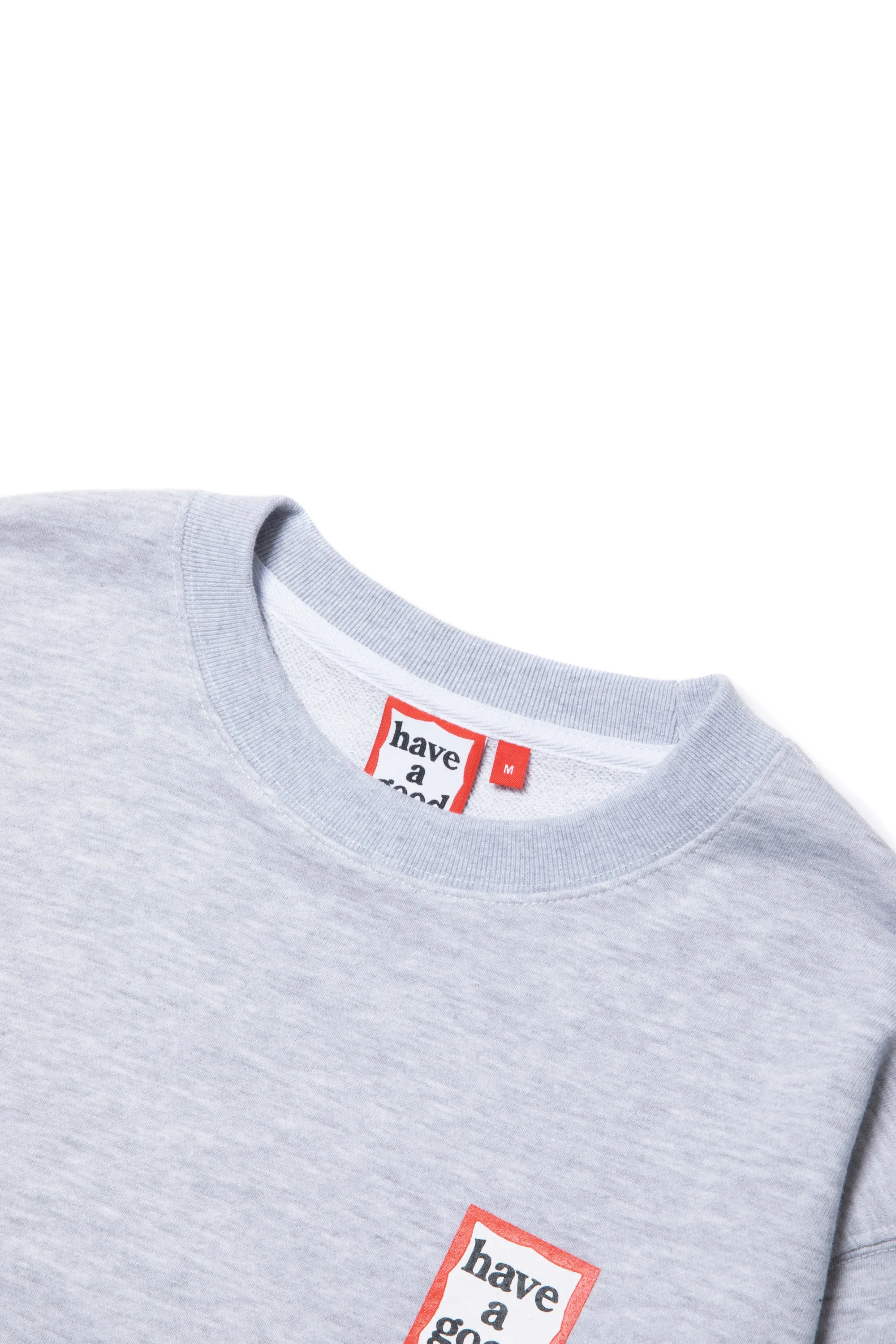 MINI FRAME CREWNECK CO HEATHER GRAY