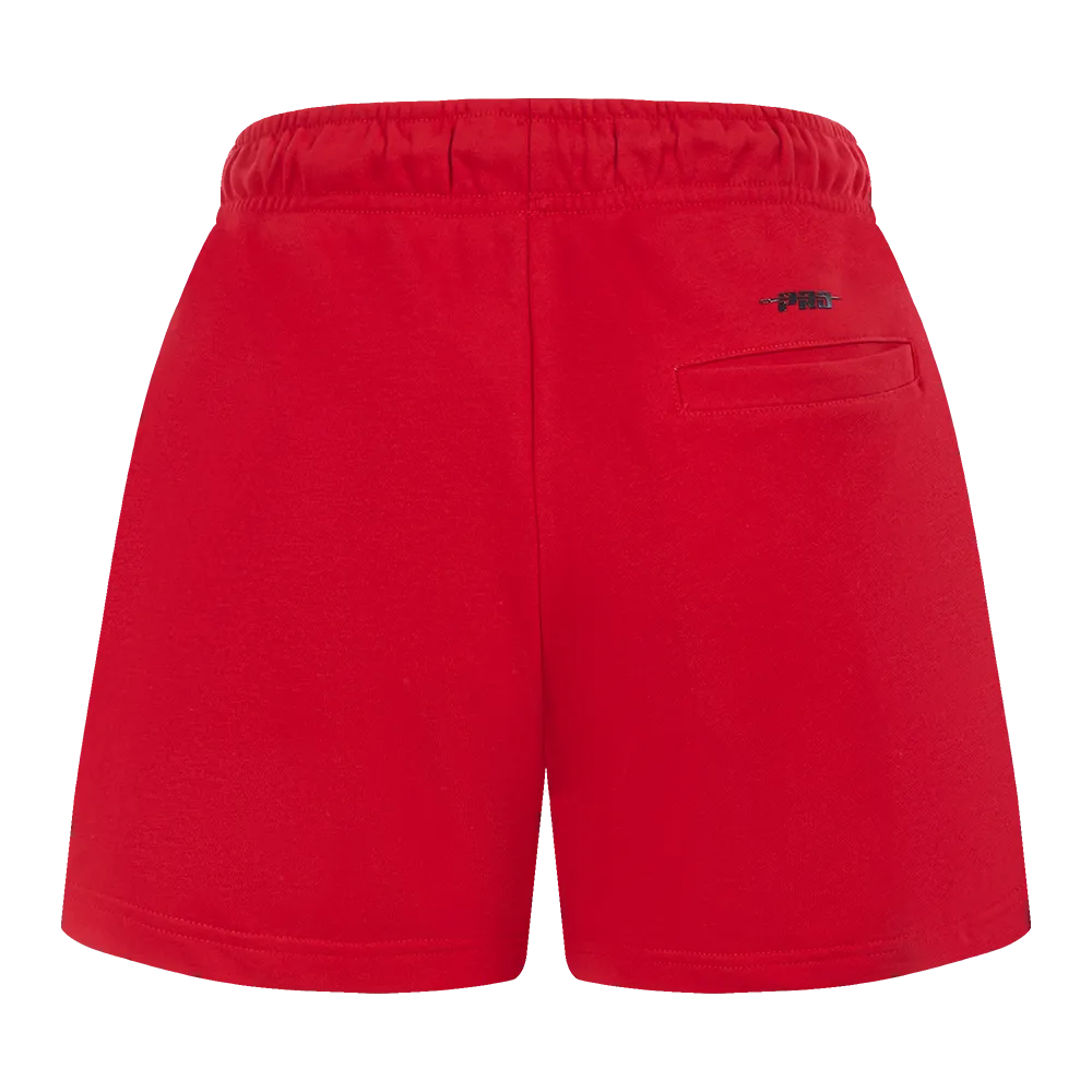 MLB ATLANTA BRAVES CLASSIC WOMEN'S FLC SHORT (RED)