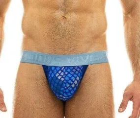 Modus Vivendi Jock 2020 Trapped Camo Fishnet JockStraps Blue 11011-1 12