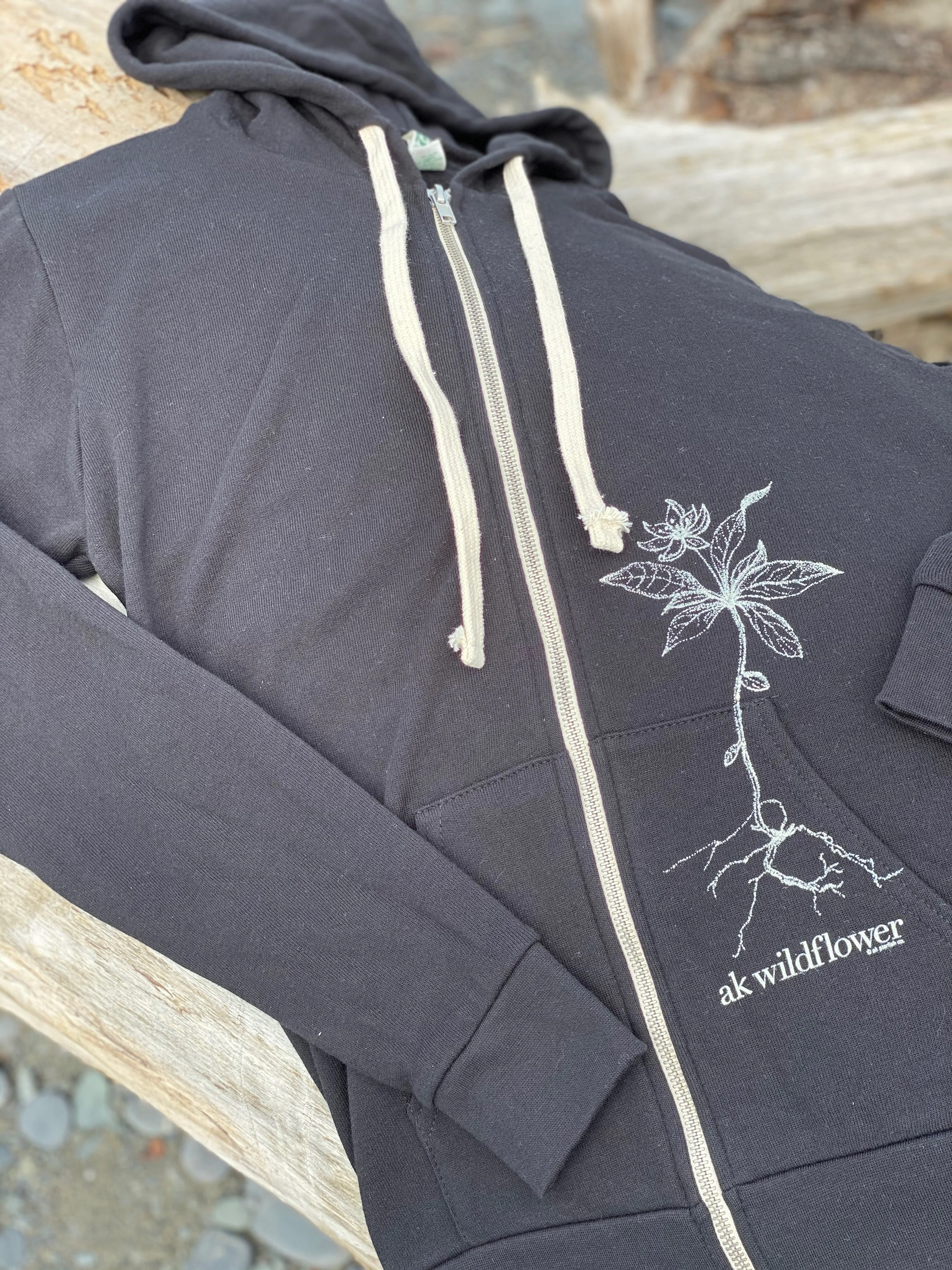 Moonlight AK Wildflower French Terry Zipped Hoody