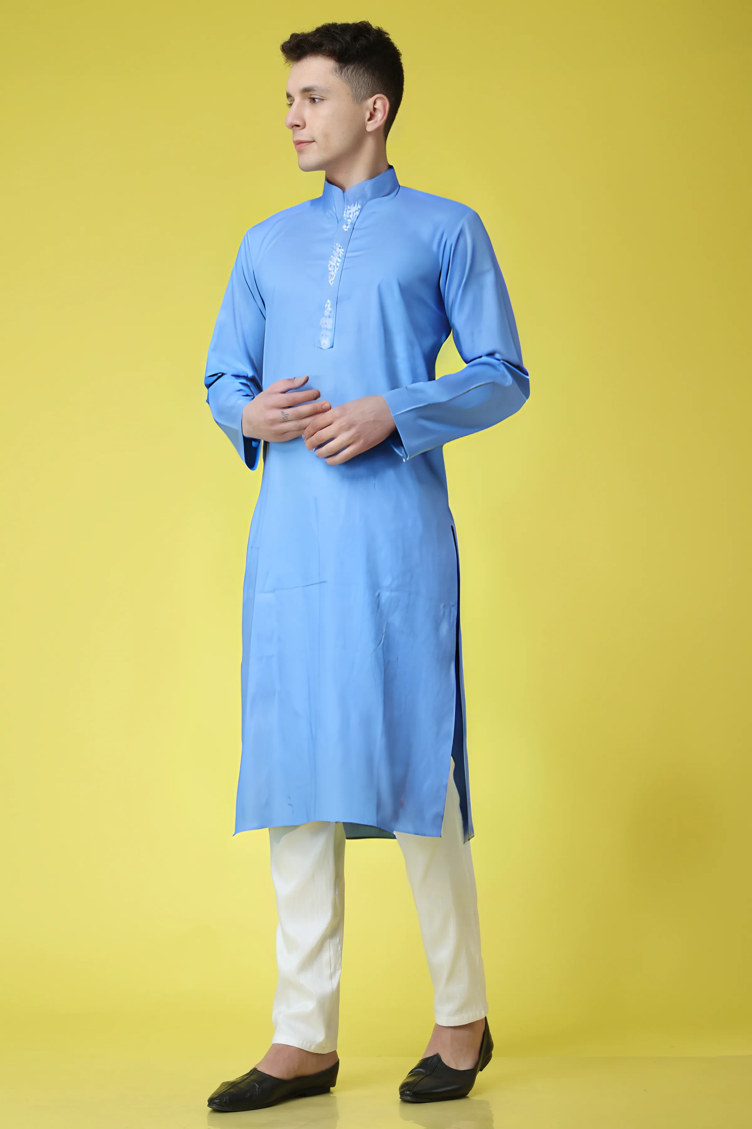 Moonstruck Embroidered Kurta Pajama