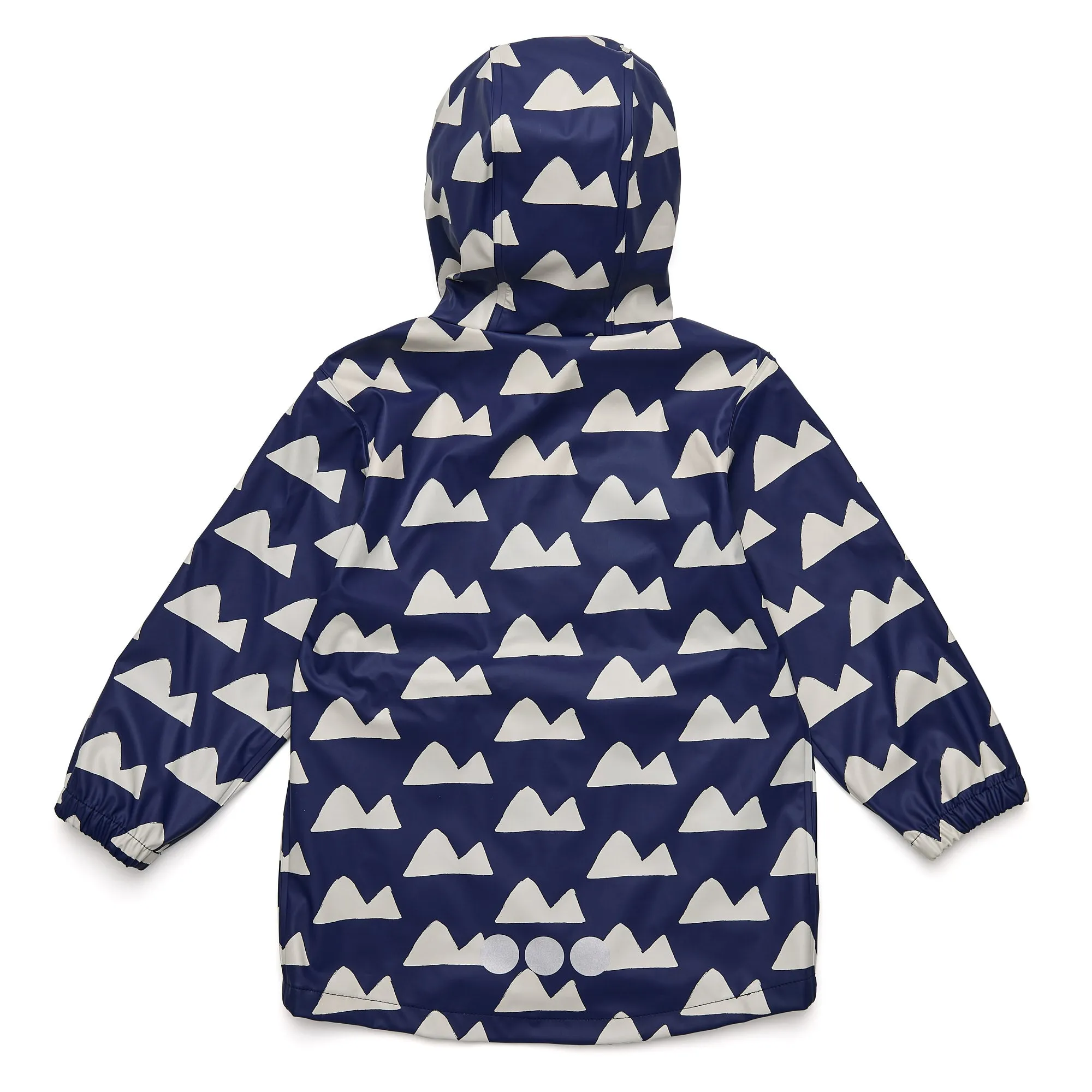 Navy Peak to Peak Recycled Unlined Raincoat