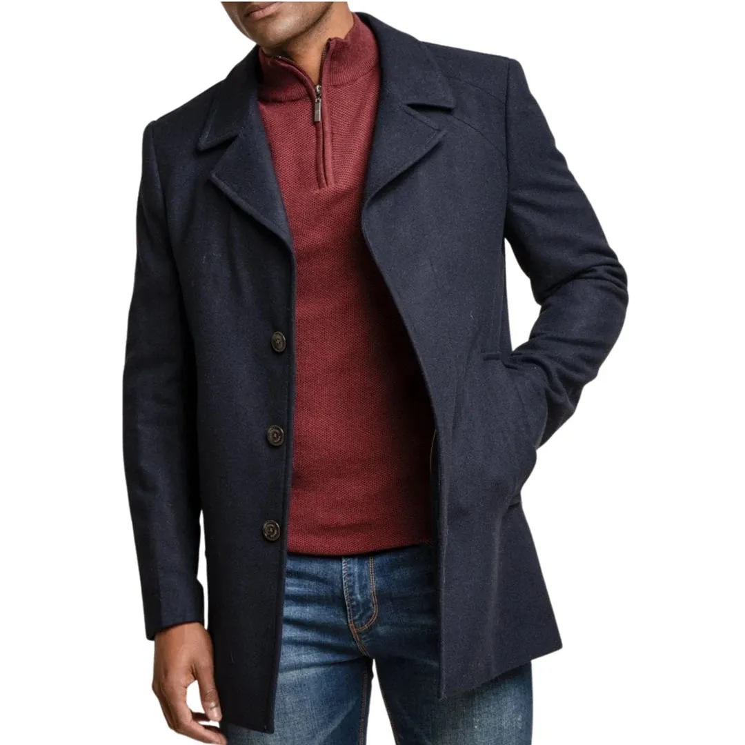 Nelson - Men's Wool Overcoat