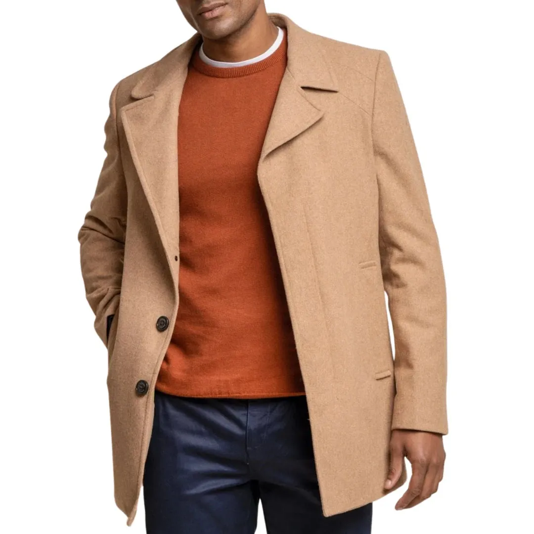 Nelson - Men's Wool Overcoat