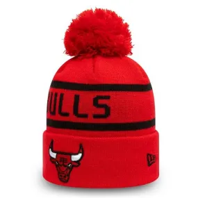 NEW ERA CHICAGO BULLS CUFF BOBBLE BEANIE