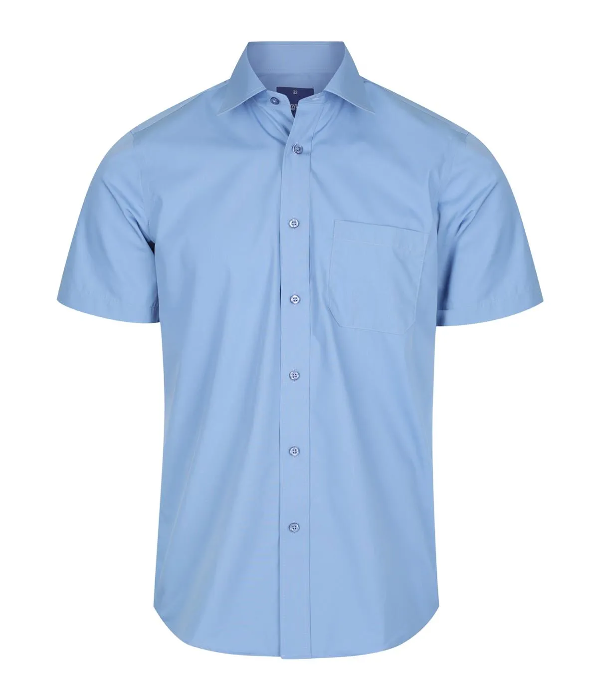 Nicholson Premium Poplin Short Sleeve Shirt 1272S