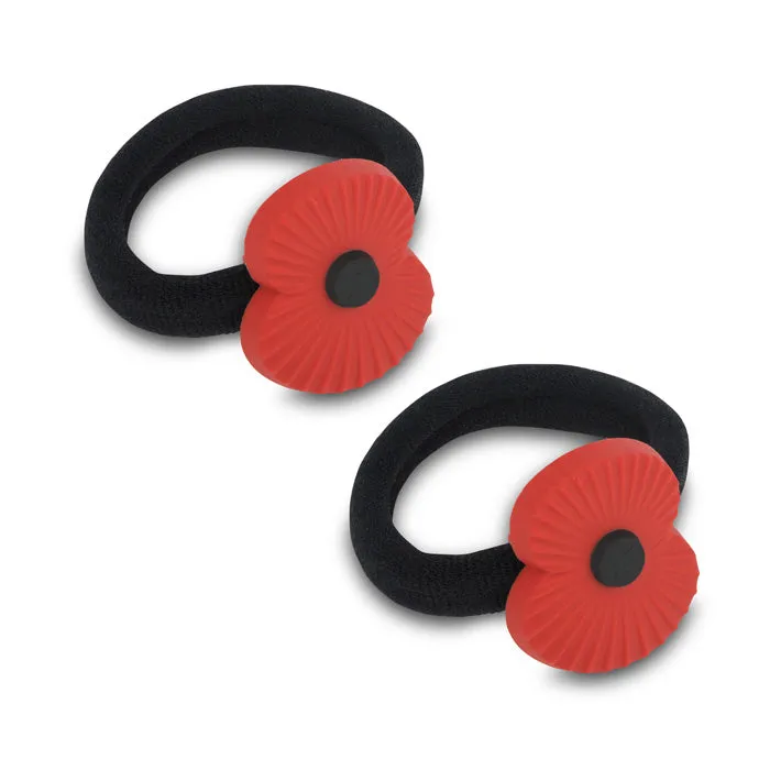 Poppy Hair Bobbles