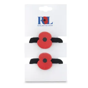 Poppy Hair Bobbles