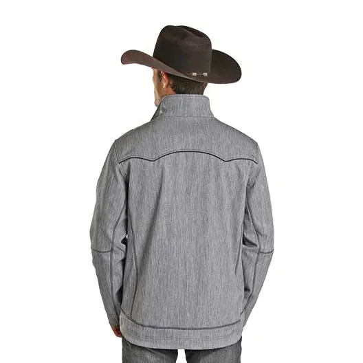 Powder River® Men's Powder Blue Concealed Carry Zip Front Jacket