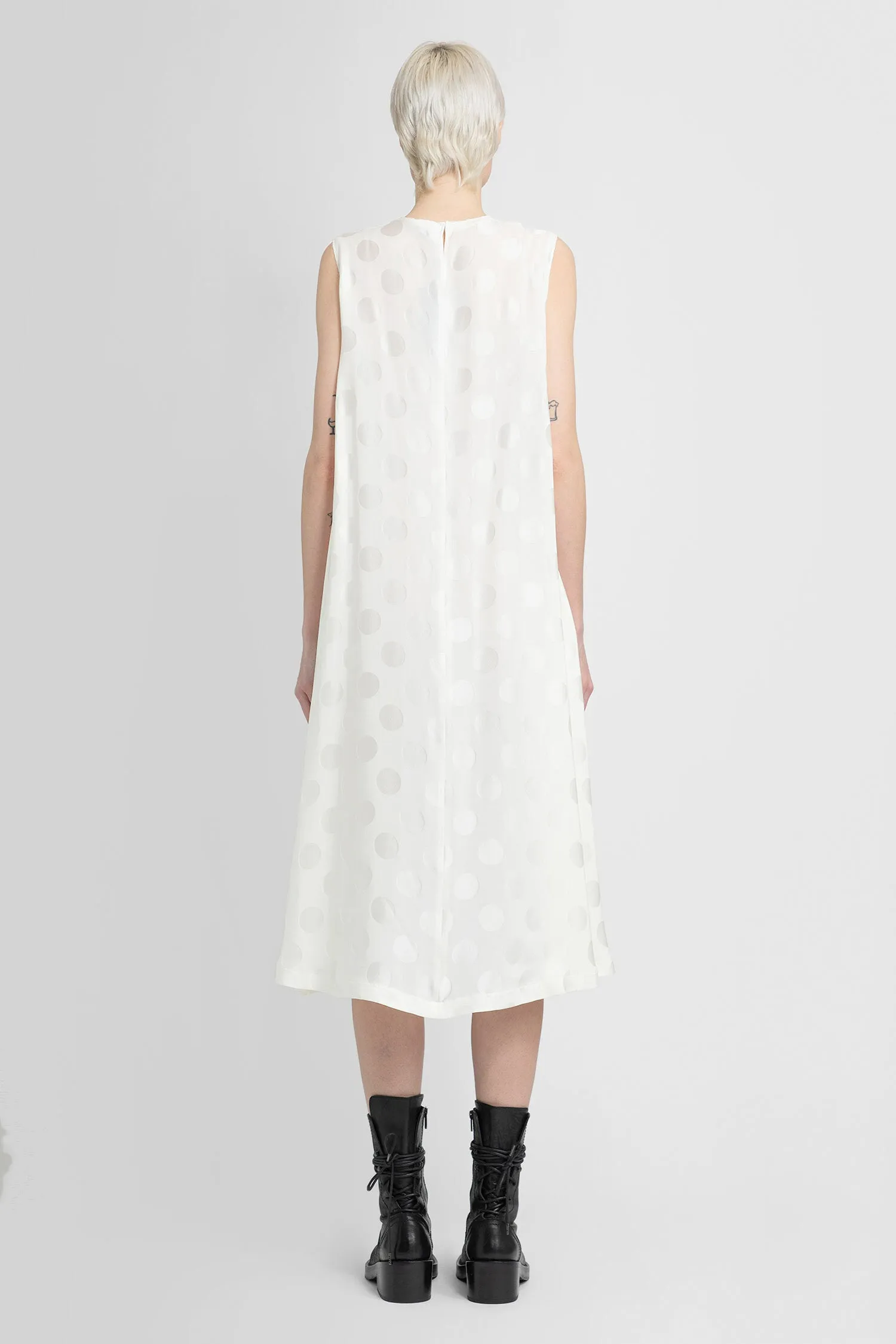 RAF SIMONS WOMAN WHITE DRESSES