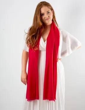 Red Cashmere Pashmina