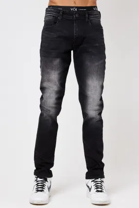 Richmond Tapered Jeans - Black