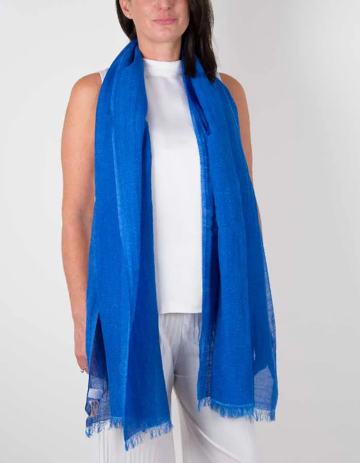 Royal Blue Wedding Shawl | number 37