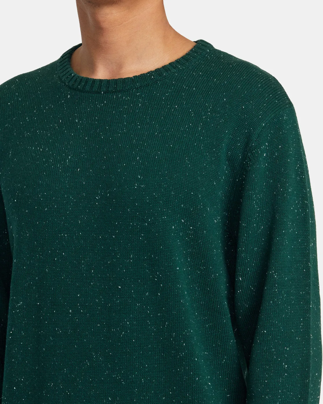 RVCA Neps Crewneck Sweater - College Green