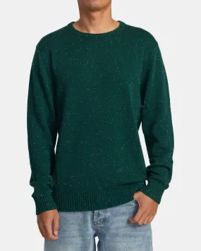 RVCA Neps Crewneck Sweater - College Green