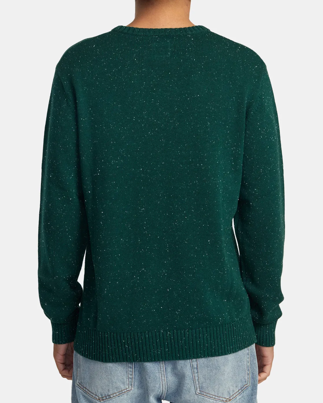 RVCA Neps Crewneck Sweater - College Green