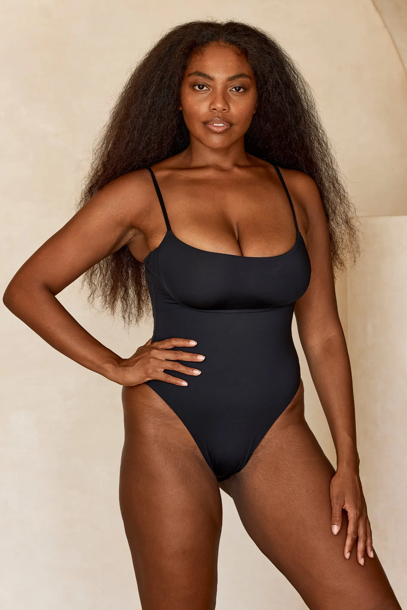 Sausalito One Piece - Black