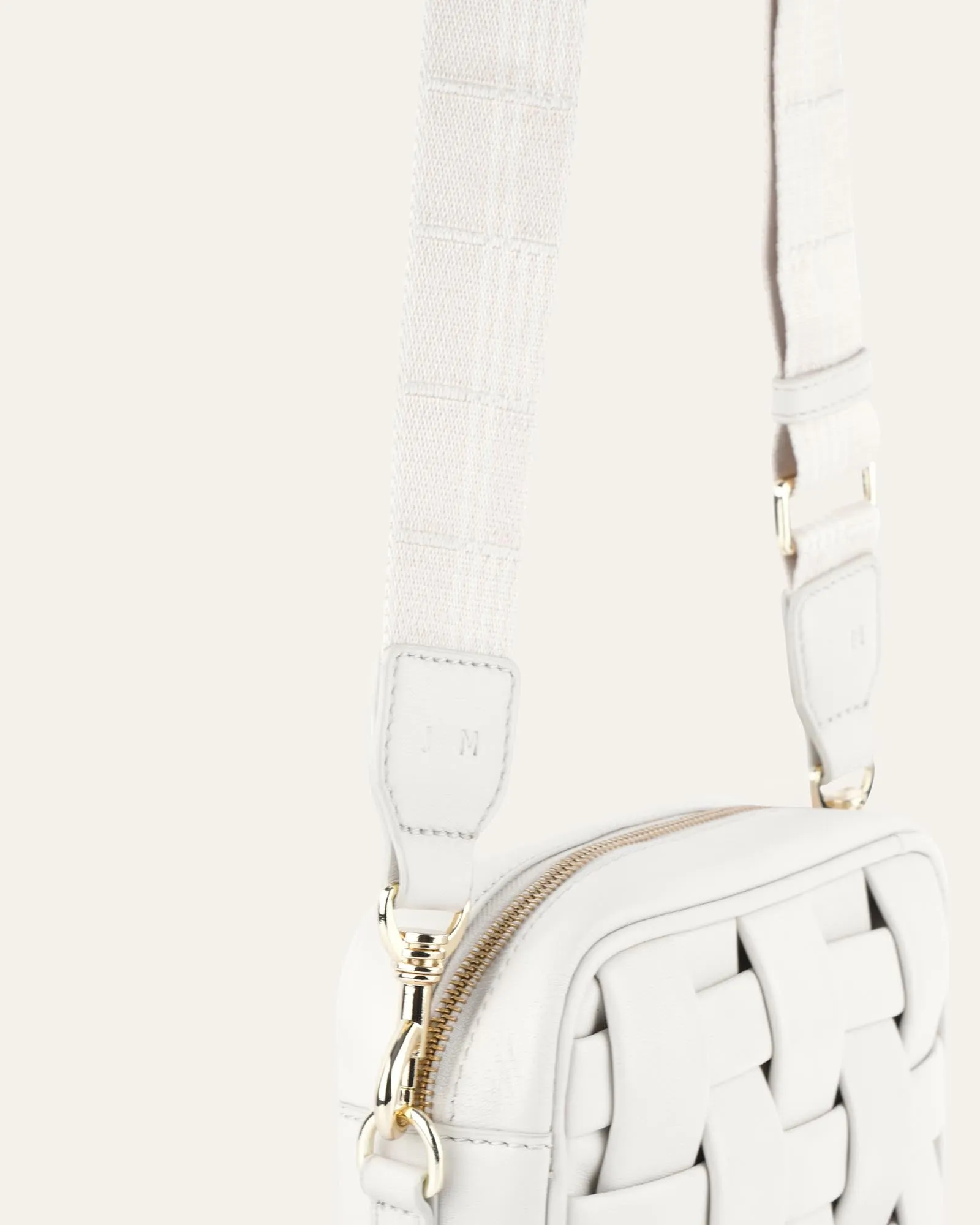 SCARLETT CROSS BODY BAG OFF WHITE LEATHER