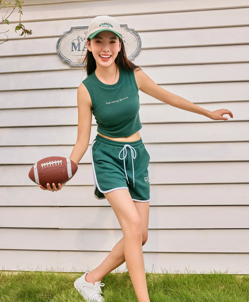 Sports Club Bra-Free Tank Top