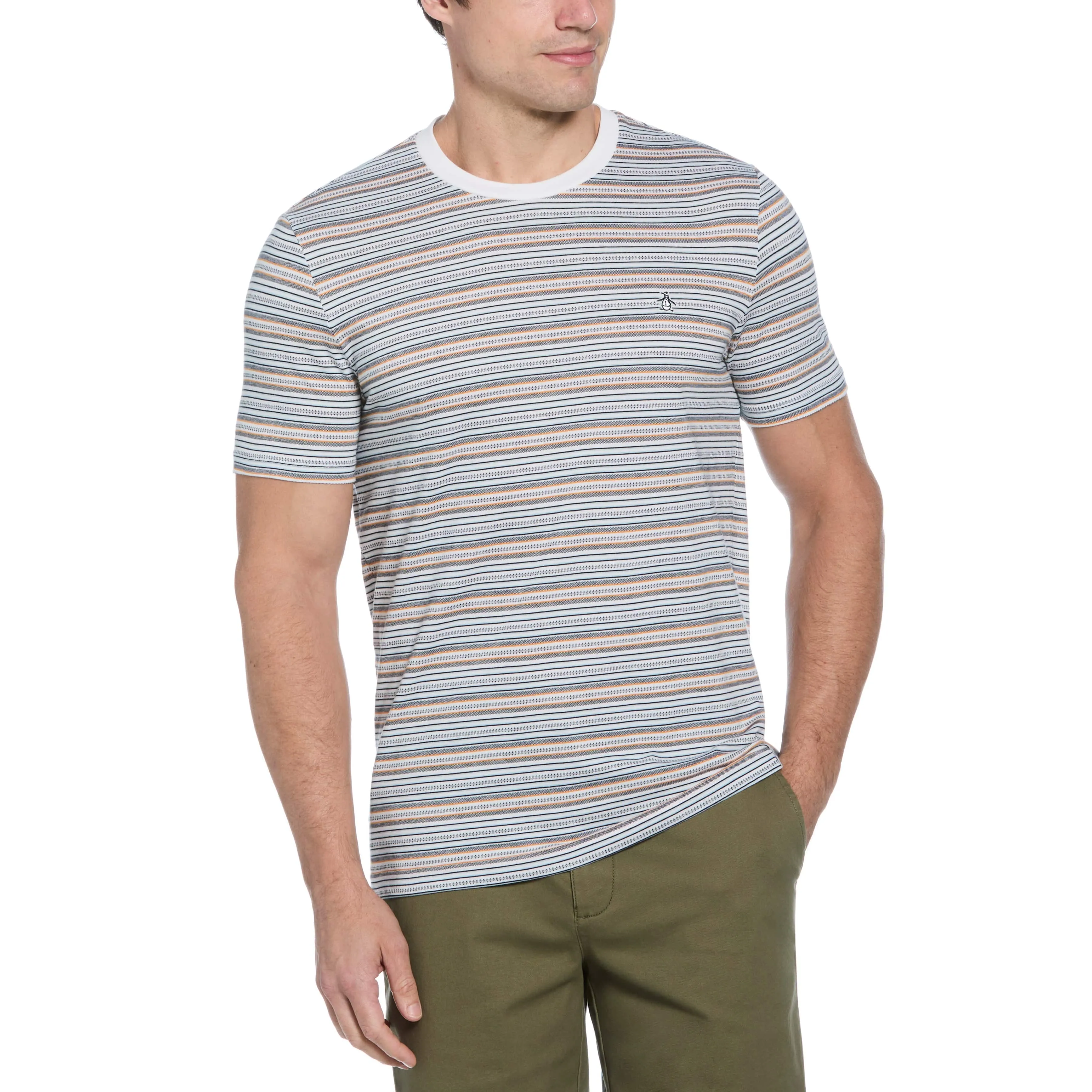 Stripe Jacquard Tee