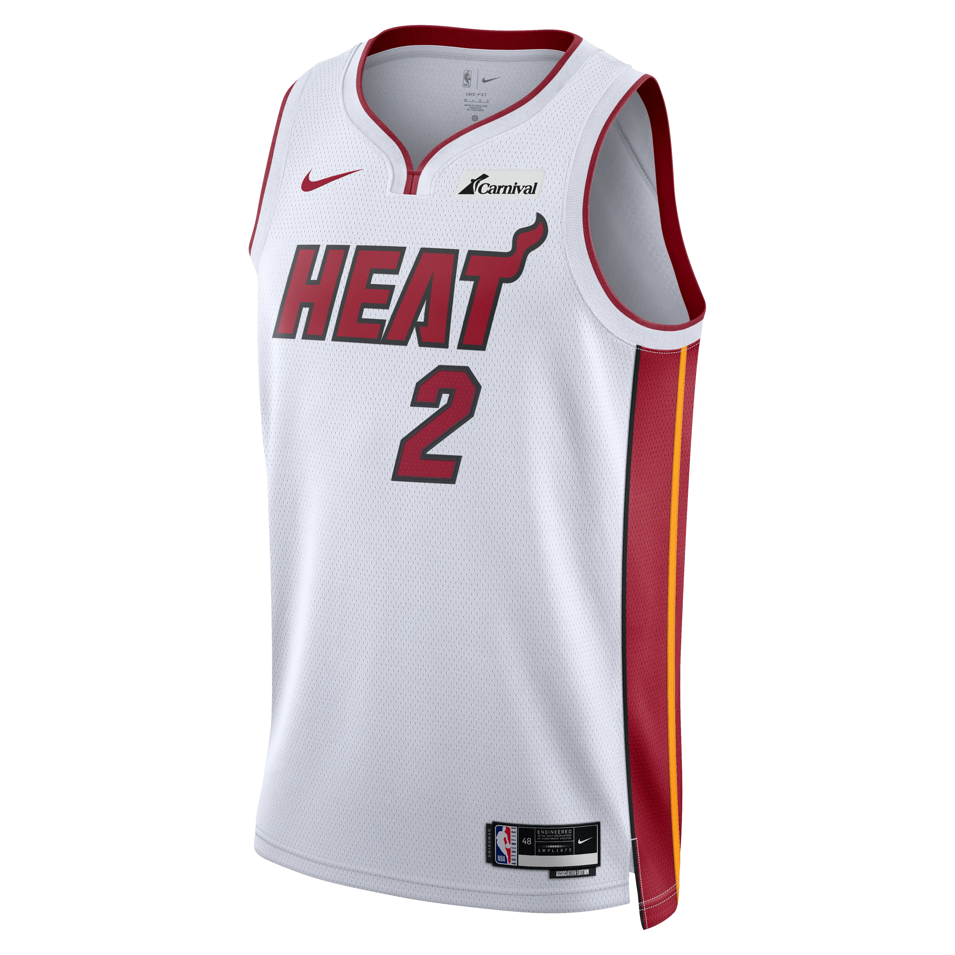 Terry Rozier III Nike Miami HEAT Association White Swingman Youth Jersey