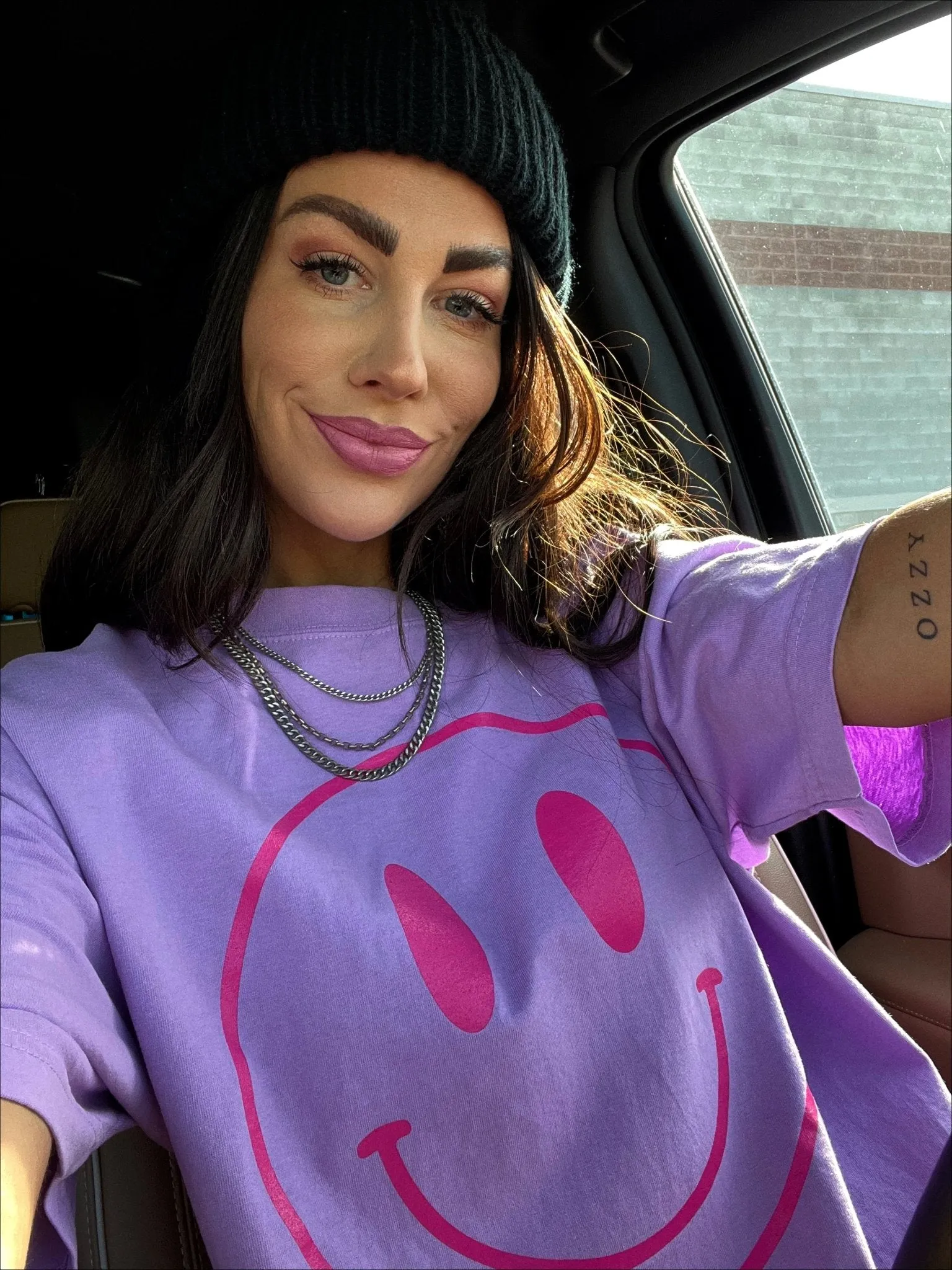 The World Needs Your Magic Oversized Tee in Lavender   Pink