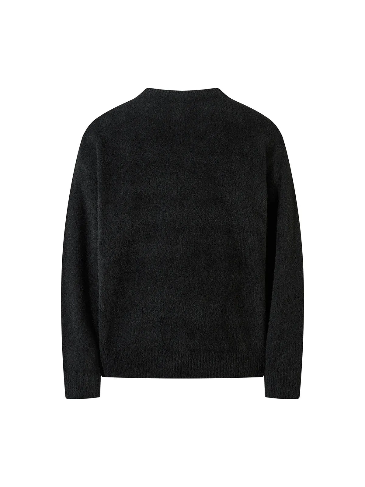 Thesupermade Letter Jacquard Graphic Sweater