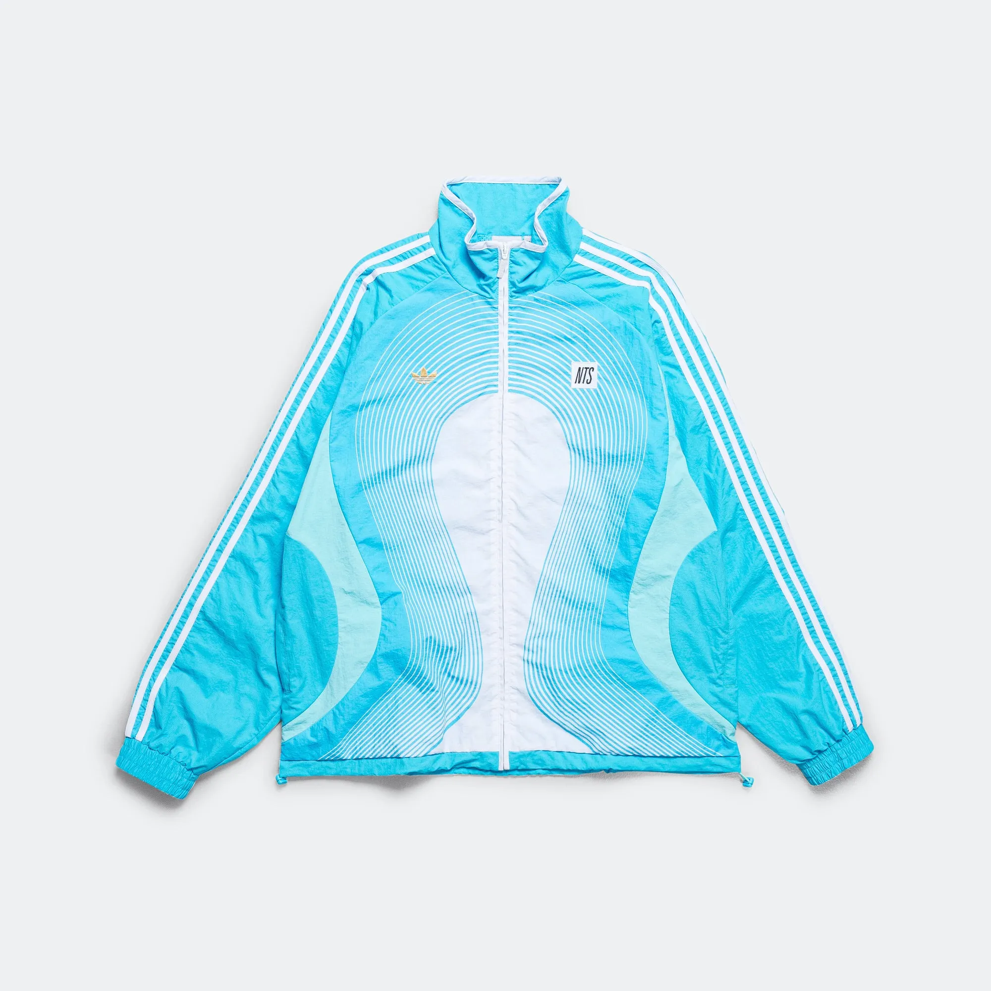 Track Jacket x NTS Radio - Bliss Blue/White