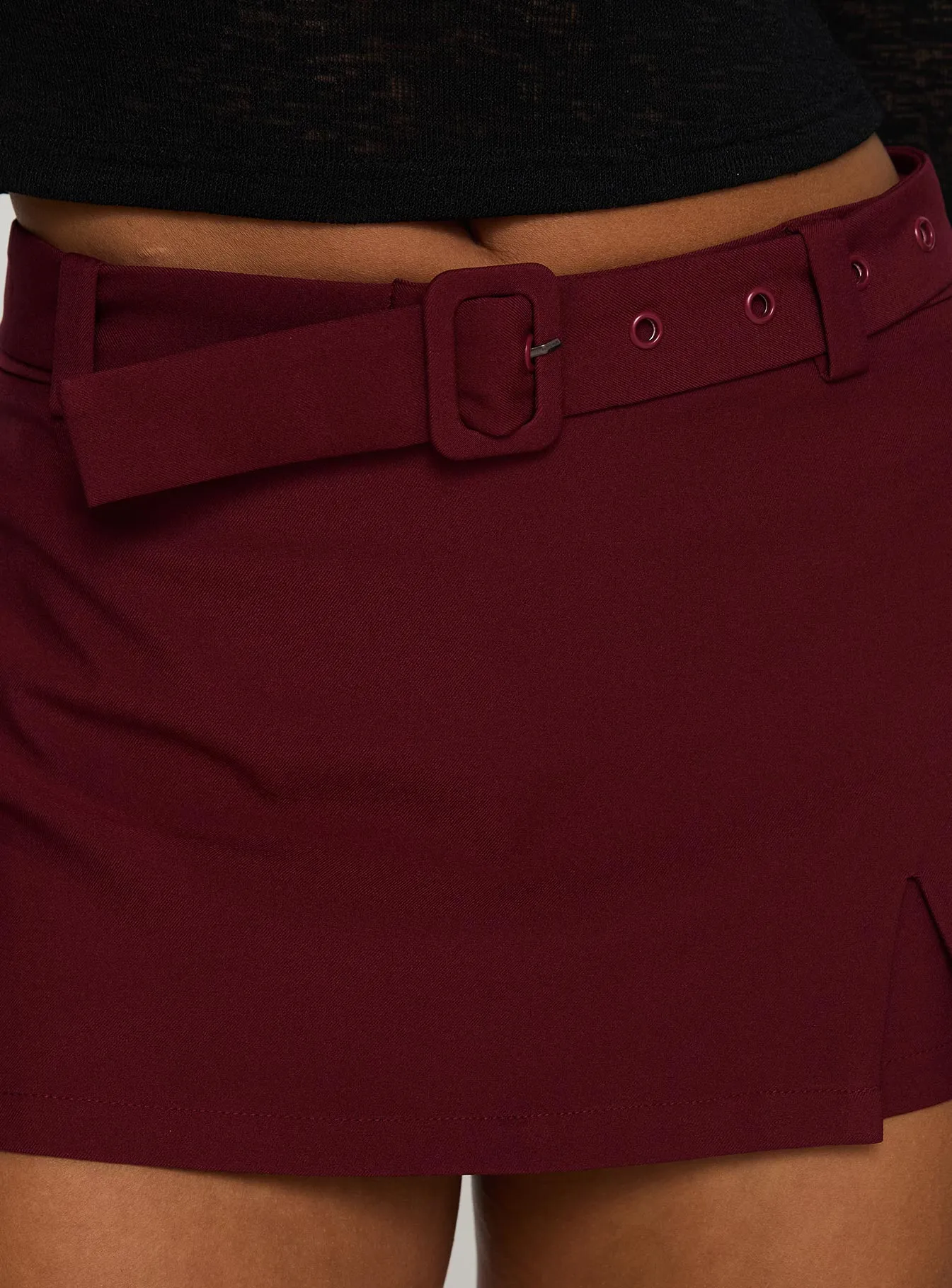 Volley Mini Skort Cherry Red