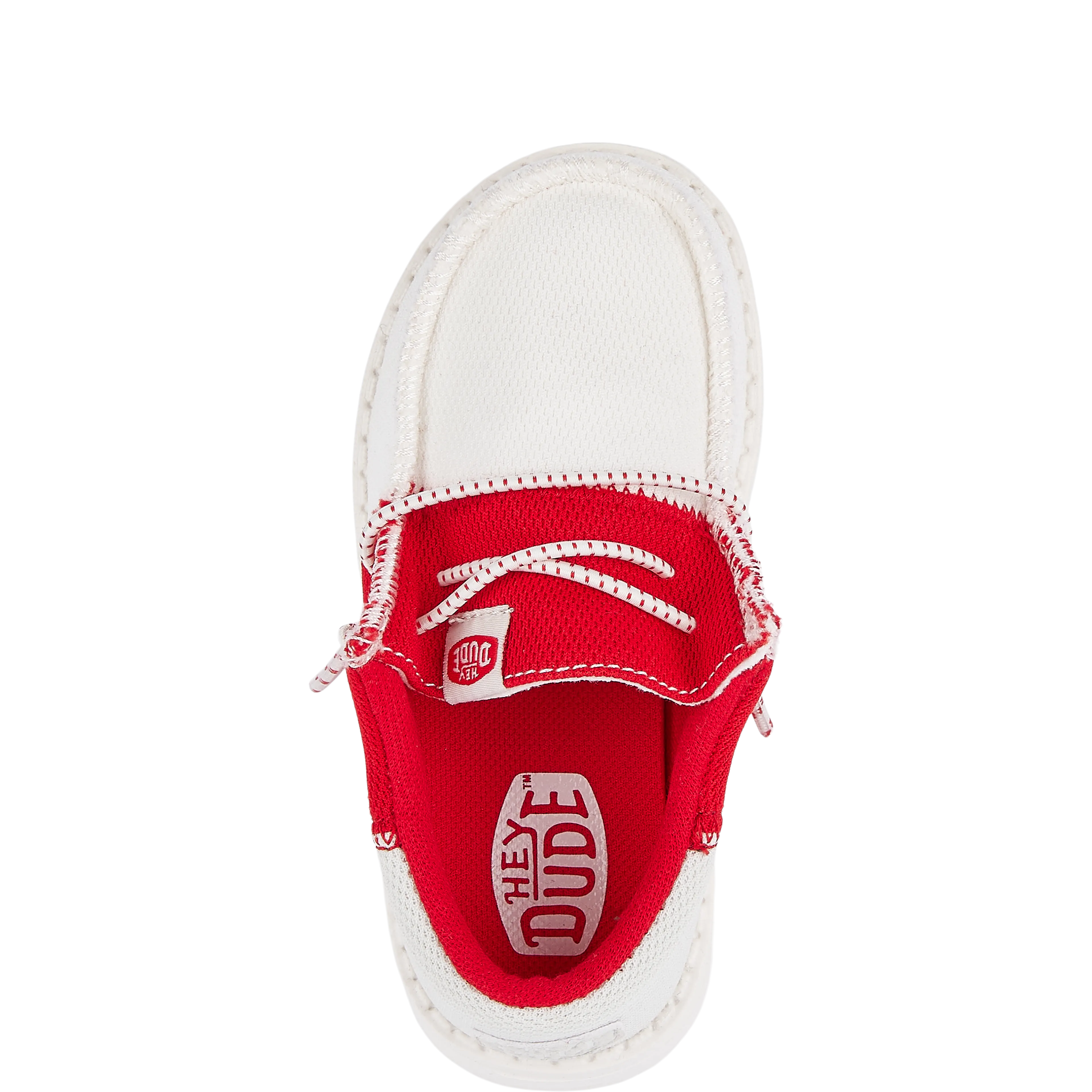 Wally Toddler Tri Collegiate - White/Red