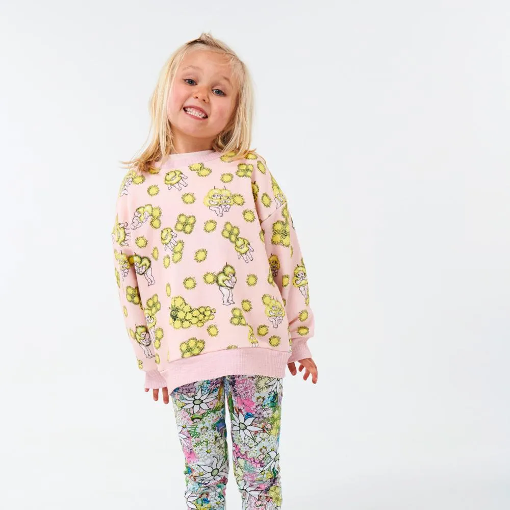 Wattle Dance Pink Sweater