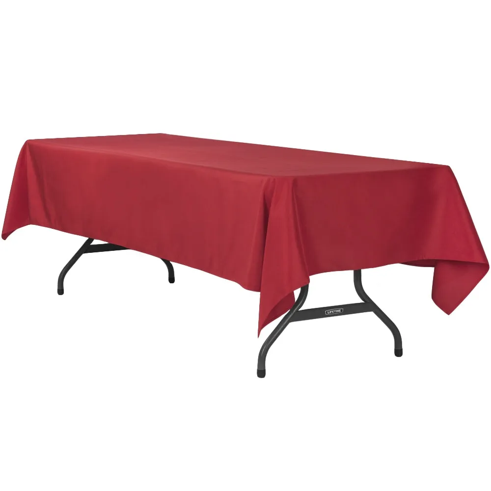 Wholesale 60"x120" Rectangular Polyester Tablecloth