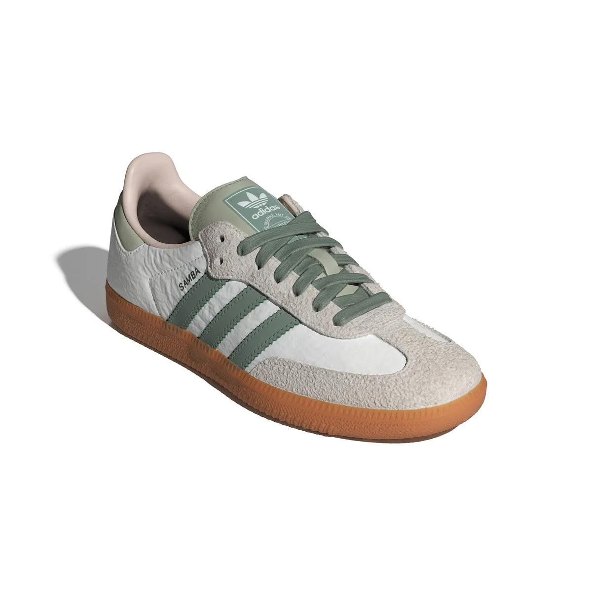 Wmns Samba OG 'White Silver Green'