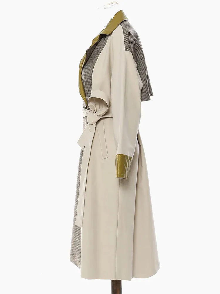 Women's Classic Long Trench Coat