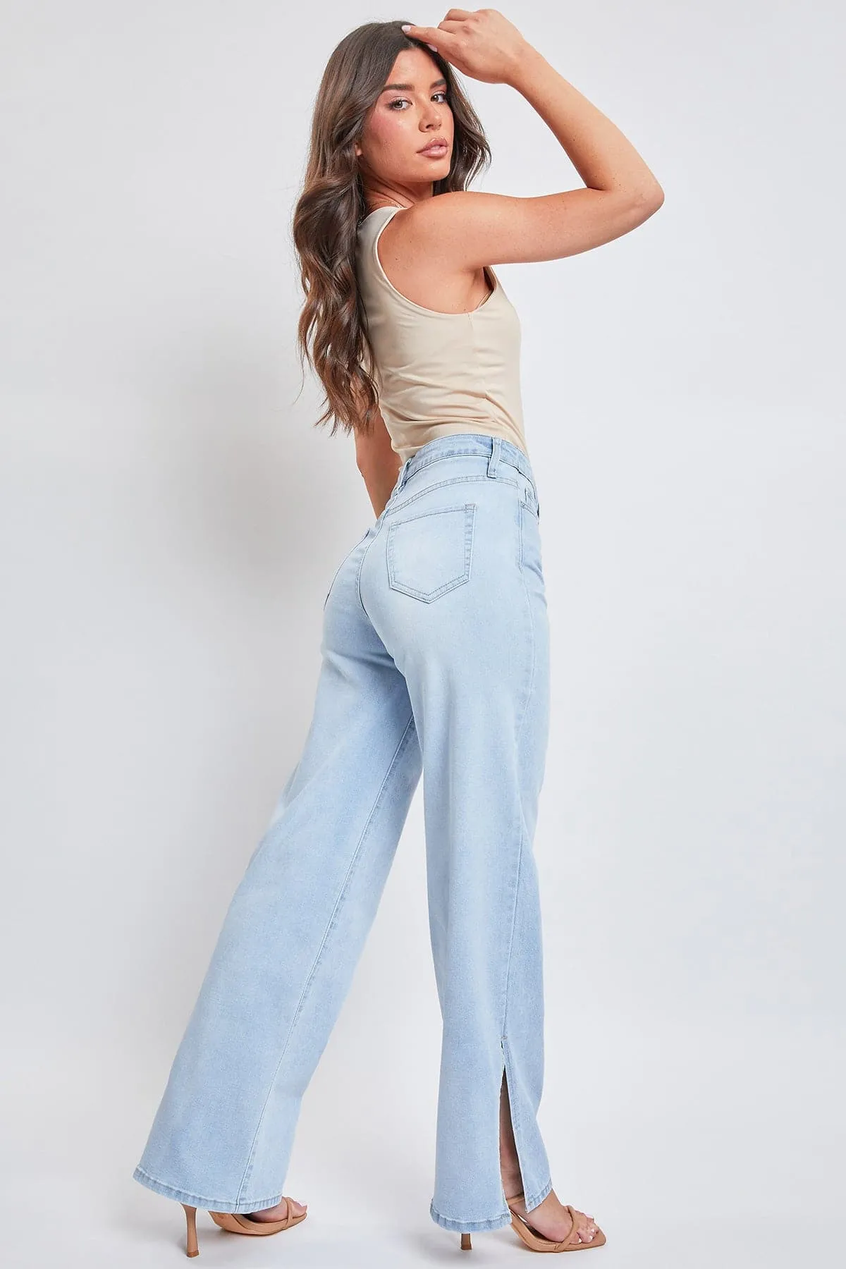 Women’s Dream 90s Straight Leg Slit Jeans